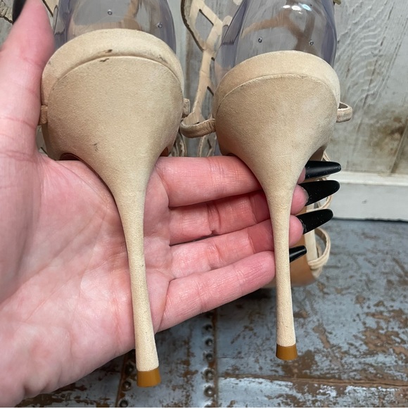 SCHUTZ Juliana Caged Stiletto Heels - Picture 6 of 16